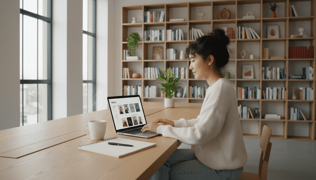 Laptop with multiple browser tabs showing news sources